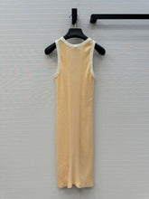 CC 25 Knitted Dress Yellow Cotton